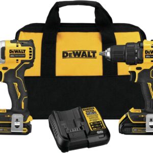 DEWALT ATOMIC DCK278C2 - Juego de taladros inalámbricos (20 V máximo).