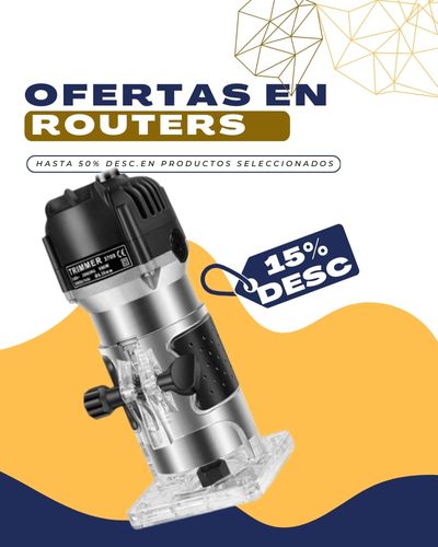 Router para madera barato, Router para madera usado, Ofertas de router para madera